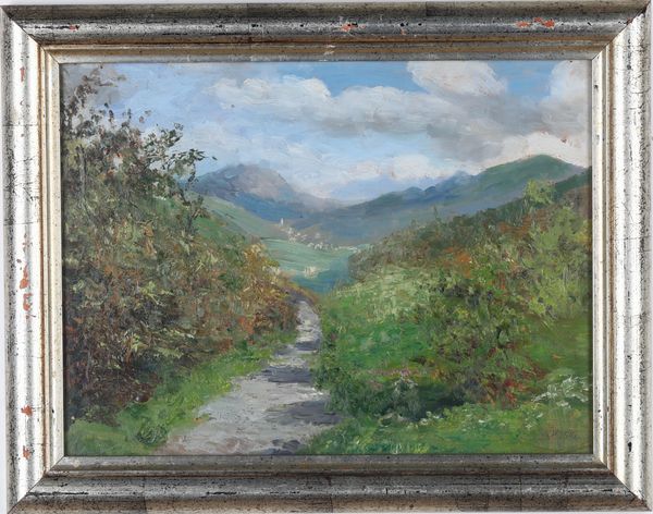 Pittore del XX secolo Paesaggio campestre  - Asta Pittura del XIX-XX secolo - Associazione Nazionale - Case d'Asta italiane