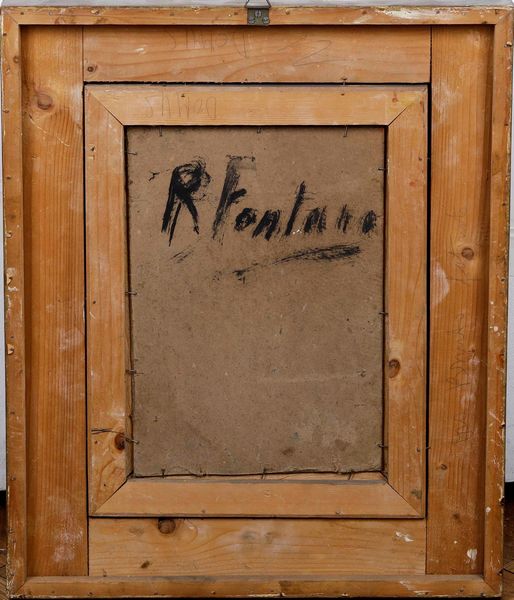 Roberto Fontana, Ambito di : Figura femminile  - Asta Pittura del XIX-XX secolo - Associazione Nazionale - Case d'Asta italiane