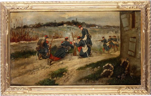 P.Liebel Soldati  - Asta Pittura del XIX-XX secolo - Associazione Nazionale - Case d'Asta italiane