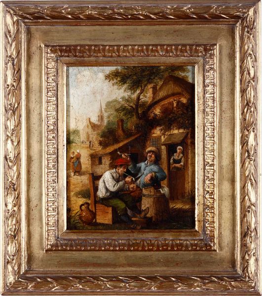 Scuola Nordica del XIX secolo Fumatori  - Asta Pittura del XIX-XX secolo - Associazione Nazionale - Case d'Asta italiane