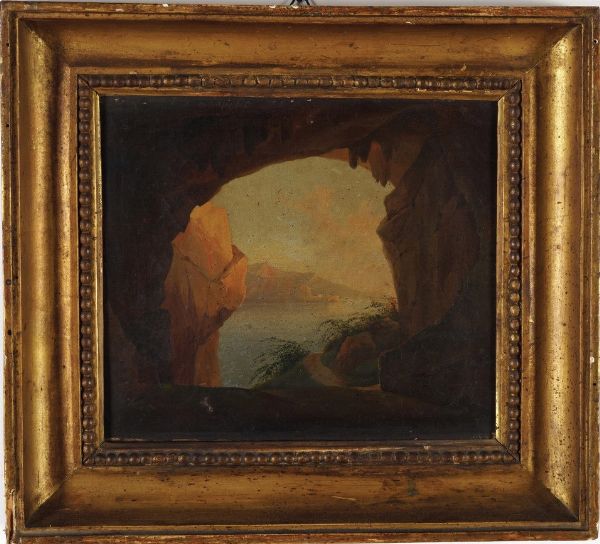 Due dipinti ad olio su tela con paesaggi  - Asta Pittura del XIX-XX secolo - Associazione Nazionale - Case d'Asta italiane