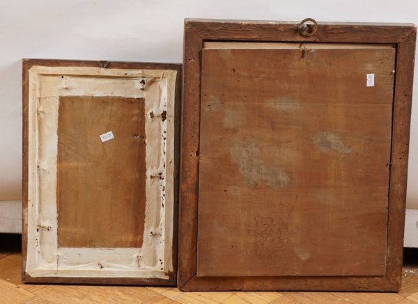 Scuola del XIX secolo Due ritratti  - Asta Pittura del XIX-XX secolo - Associazione Nazionale - Case d'Asta italiane