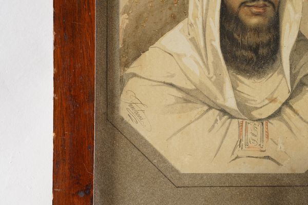 Scuola del XIX secolo Due ritratti  - Asta Pittura del XIX-XX secolo - Associazione Nazionale - Case d'Asta italiane