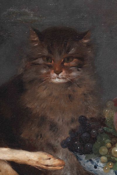 Paul Mathey : Natura morta con cacciagione e gatto  - Asta Pittura del XIX-XX secolo - Associazione Nazionale - Case d'Asta italiane