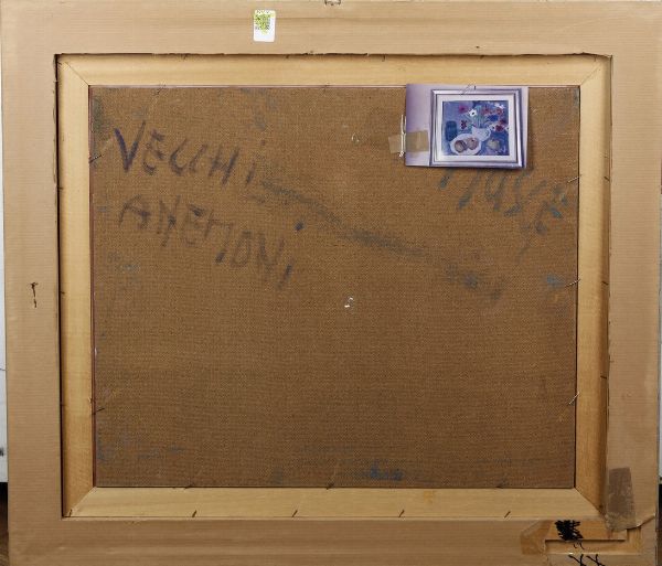 Giovanni Fasce : Vecchi anemoni  - Asta Pittura del XIX-XX secolo - Associazione Nazionale - Case d'Asta italiane