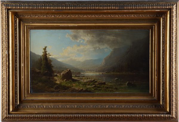 Pittore del XIX-XX secolo Veduta di lago  - Asta Pittura del XIX-XX secolo - Associazione Nazionale - Case d'Asta italiane
