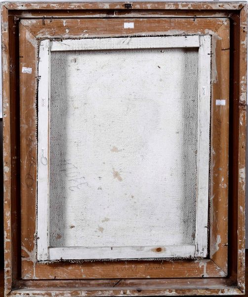 ROCCO BORELLA : Nudo femminile di spalle  - Asta Pittura del XIX-XX secolo - Associazione Nazionale - Case d'Asta italiane