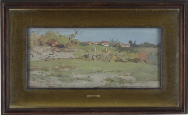 Gino Tommasi : Paesaggio  - Asta Pittura del XIX-XX secolo - Associazione Nazionale - Case d'Asta italiane