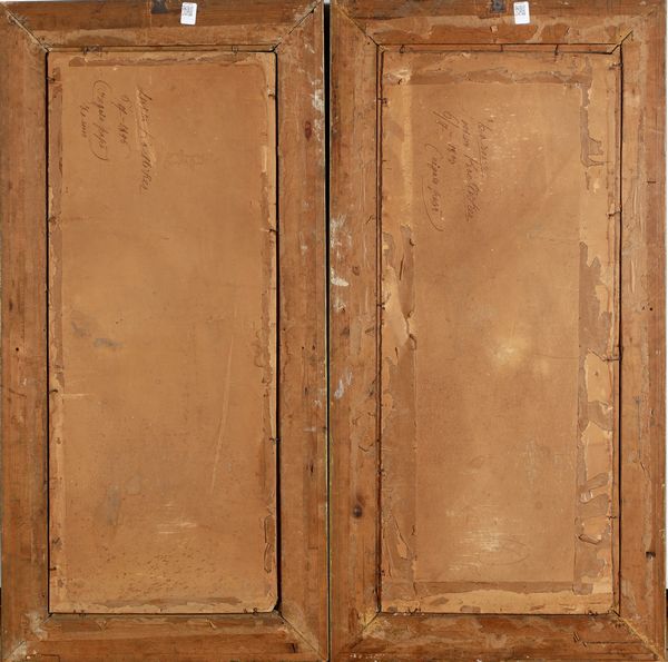 Giacinto Bo : Coppia di paesaggi  - Asta Pittura del XIX-XX secolo - Associazione Nazionale - Case d'Asta italiane