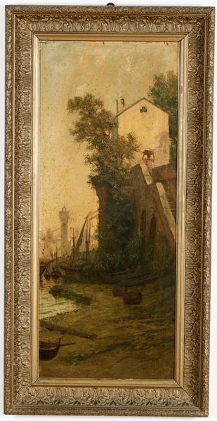 Giacinto Bo : Coppia di paesaggi  - Asta Pittura del XIX-XX secolo - Associazione Nazionale - Case d'Asta italiane