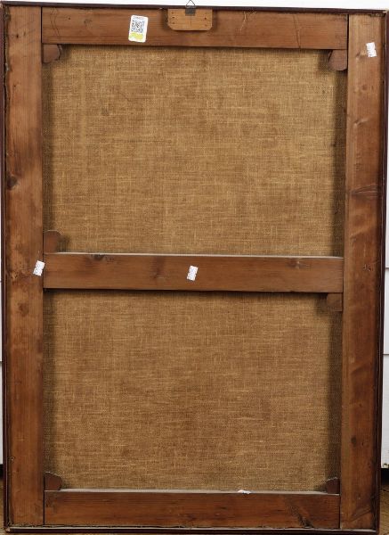 Luigi Napoleone Grady : Ritratto di gentildonna, 1887  - Asta Pittura del XIX-XX secolo - Associazione Nazionale - Case d'Asta italiane