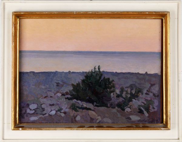 Llewelyn Lloyd : Veduta costiera, 1921  - Asta Pittura del XIX-XX secolo - Associazione Nazionale - Case d'Asta italiane