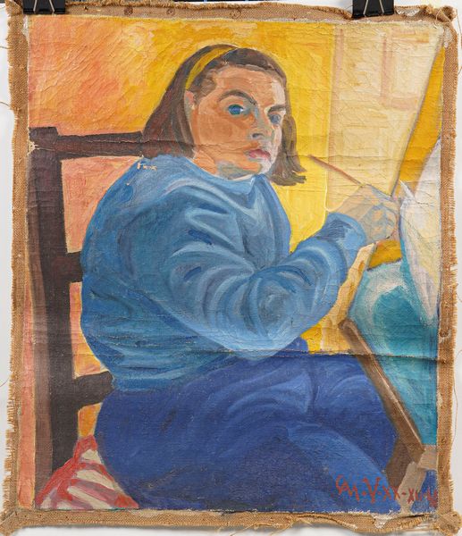 Maria Antonietta Gambaro : lotto di 3 dipinti su tela  - Asta Pittura del XIX-XX secolo - Associazione Nazionale - Case d'Asta italiane