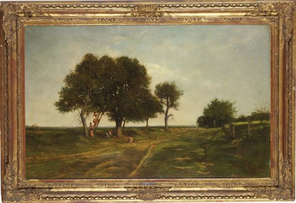 Federico Cortese, Attribuito a : Paesaggio  - Asta Pittura del XIX-XX secolo - Associazione Nazionale - Case d'Asta italiane