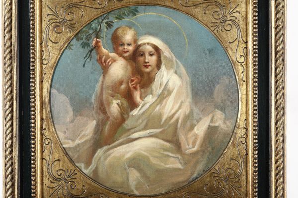 Mattia Traverso : Nativit�  - Asta Pittura del XIX-XX secolo - Associazione Nazionale - Case d'Asta italiane