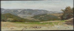Gino Tommasi : Paesaggio di campagna  - Asta Pittura del XIX-XX secolo - Associazione Nazionale - Case d'Asta italiane