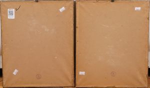 Anonimo, XIX secolo Soldati turchi  - Asta Pittura del XIX-XX secolo - Associazione Nazionale - Case d'Asta italiane