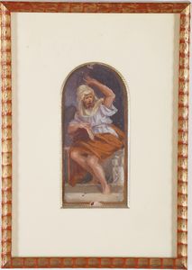 Luigi Gainotti : Santi e putti  - Asta Pittura del XIX-XX secolo - Associazione Nazionale - Case d'Asta italiane