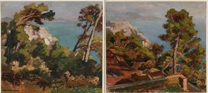 ALBERTO HELIOS GAGLIARDO - Due Paesaggi