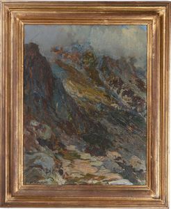 Alberto Falchetti - Scorcio montano