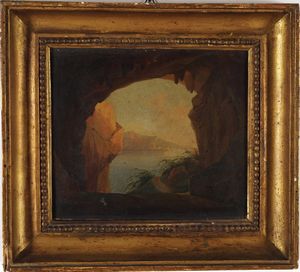 Due dipinti ad olio su tela con paesaggi  - Asta Pittura del XIX-XX secolo - Associazione Nazionale - Case d'Asta italiane