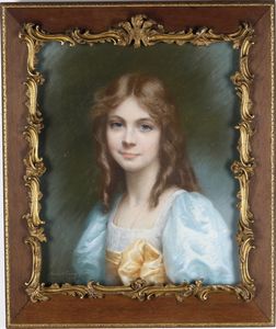 Marie d’Epinay : Ritratti di fanciulli  - Asta Pittura del XIX-XX secolo - Associazione Nazionale - Case d'Asta italiane