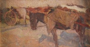 Cesare Ciani - Cavalli e carrozze