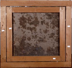 ROCCO BORELLA : Natura morta con bottiglie  - Asta Pittura del XIX-XX secolo - Associazione Nazionale - Case d'Asta italiane