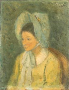 Aldo Salvadori - Ritratto di fanciulla