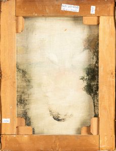 Aldo Salvadori : Ritratto di fanciulla  - Asta Pittura del XIX-XX secolo - Associazione Nazionale - Case d'Asta italiane