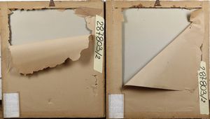 Anonimo del XIX-XX secolo Paesaggi con case  - Asta Pittura del XIX-XX secolo - Associazione Nazionale - Case d'Asta italiane