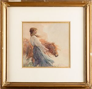 Nathaniel Hughes J. Baird : A Dartmoor pony  - Asta Pittura del XIX-XX secolo - Associazione Nazionale - Case d'Asta italiane