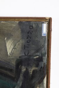 CLAUDIO BENITO TIOZZO : Bagnanti sul lido veneziano  - Asta Pittura del XIX-XX secolo - Associazione Nazionale - Case d'Asta italiane