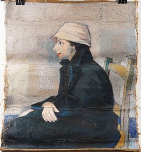 Maria Antonietta Gambaro - lotto di 2 dipinti su tela
