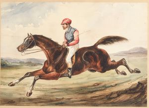 Antoine Alphonse Montfort - Horse and Rider