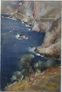 Giuseppe Casciaro, Attribuito a - Marina