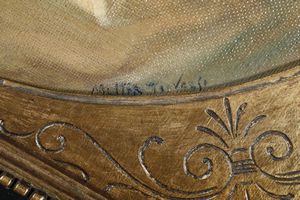 Mattia Traverso : Nativit�  - Asta Pittura del XIX-XX secolo - Associazione Nazionale - Case d'Asta italiane