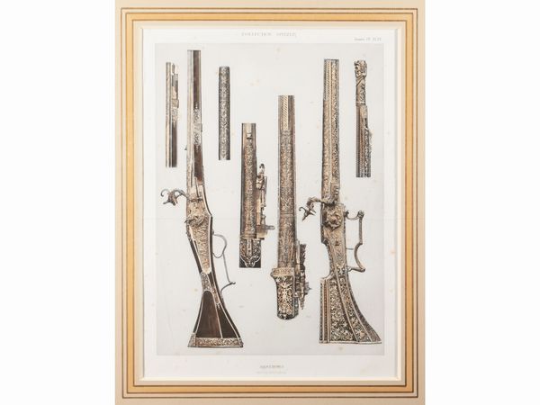 Armi della Collezione Spitzer  - Asta Una collezione di stampe - parte I - Associazione Nazionale - Case d'Asta italiane
