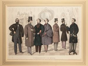 Moda maschile  - Asta Una collezione di stampe - parte I - Associazione Nazionale - Case d'Asta italiane