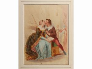 Scene galanti  - Asta Una collezione di stampe - parte I - Associazione Nazionale - Case d'Asta italiane