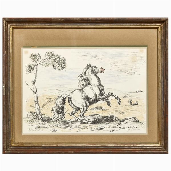 De Chirico Giorgio : GIORGIO DE CHIRICO  - Asta ASTA A TEMPO | ARTE MODERNA E CONTEMPORANEA - Associazione Nazionale - Case d'Asta italiane