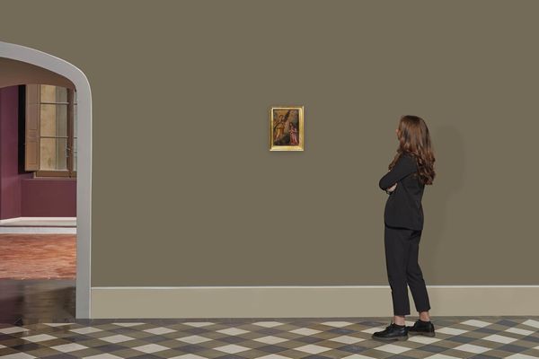 Attribuito a Jacopo Chimenti detto L'Empoli  - Asta ARCADE I DIPINTI DAL SECOLO XV AL XVIII - Associazione Nazionale - Case d'Asta italiane