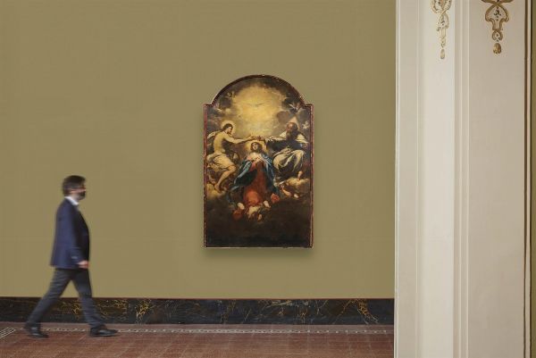 Scuola napoletana, sec. XVII  - Asta ARCADE I DIPINTI DAL SECOLO XV AL XVIII - Associazione Nazionale - Case d'Asta italiane