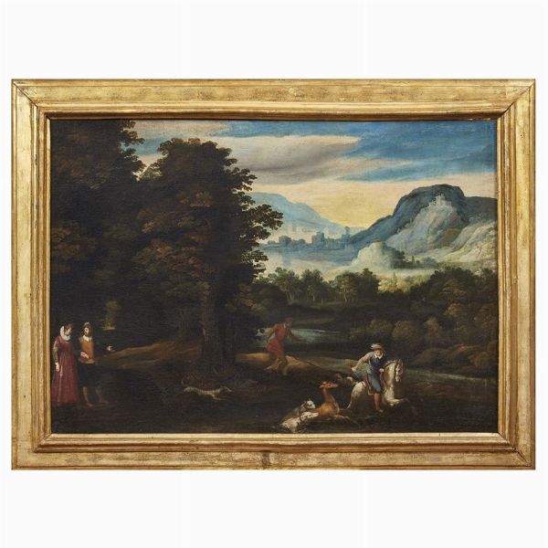 Artista fiammingo attivo in Veneto, sec. XVII�����������������������������  - Asta ARCADE I DIPINTI DAL SECOLO XV AL XVIII - Associazione Nazionale - Case d'Asta italiane