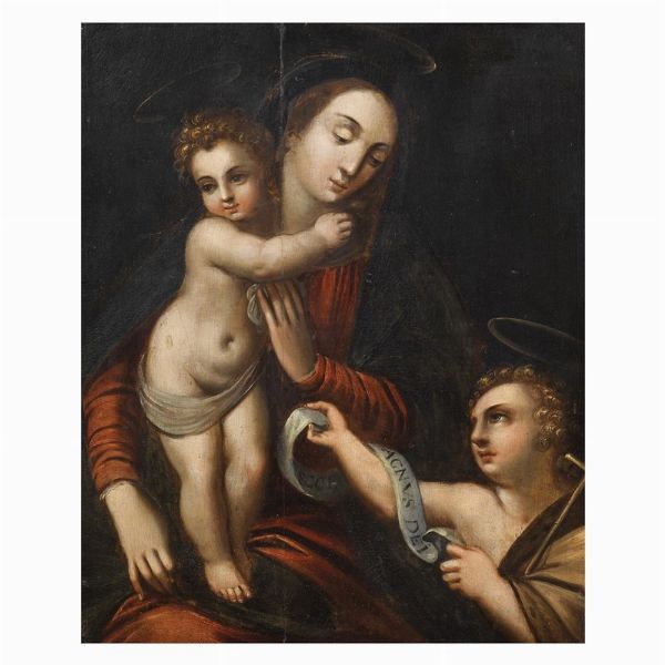 Scuola lombarda, sec. XVII  - Asta ARCADE I DIPINTI DAL SECOLO XV AL XVIII - Associazione Nazionale - Case d'Asta italiane