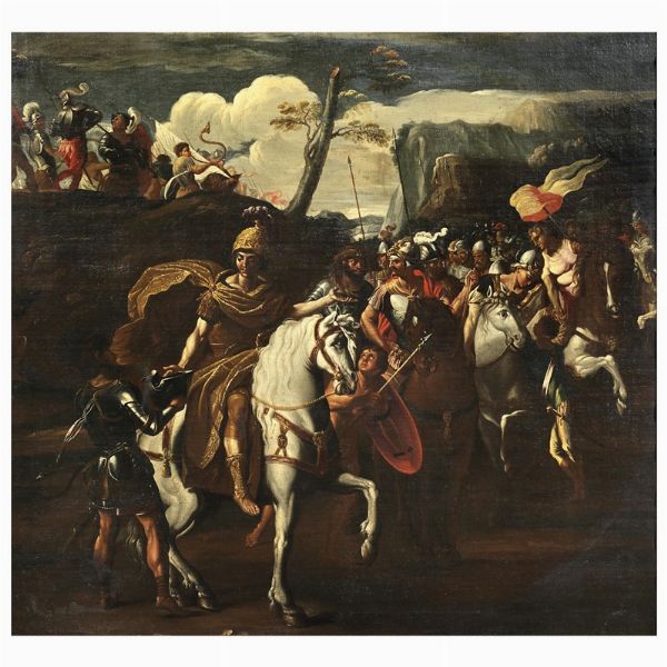 Artista napoletano, sec. XVII  - Asta ARCADE I DIPINTI DAL SECOLO XV AL XVIII - Associazione Nazionale - Case d'Asta italiane