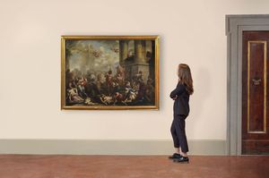 Scuola veneta, sec. XVII  - Asta ARCADE I DIPINTI DAL SECOLO XV AL XVIII - Associazione Nazionale - Case d'Asta italiane