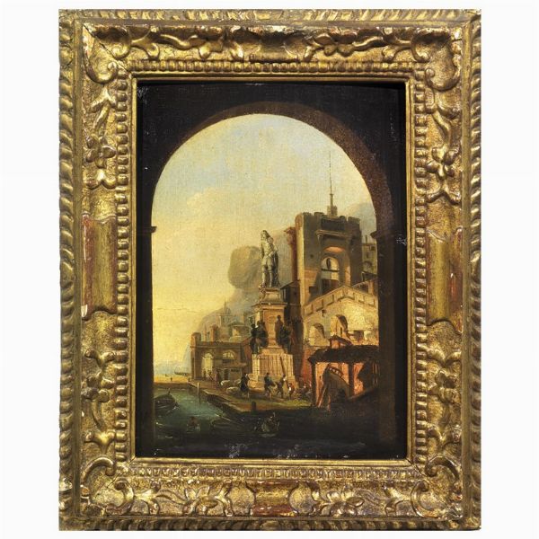 Scuola dell'Italia settentrionale, sec. XIX  - Asta ARCADE | DIPINTI DAL XIX AL XX SECOLO - Associazione Nazionale - Case d'Asta italiane