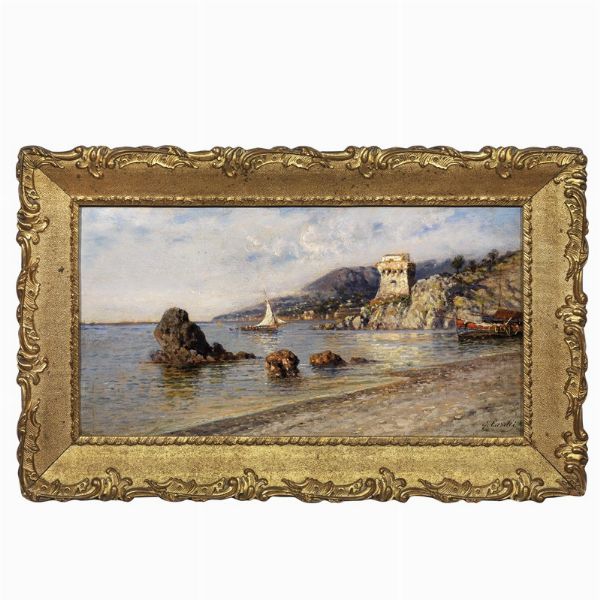 Carelli Giuseppe : Giuseppe Carelli  - Asta ARCADE | DIPINTI DAL XIX AL XX SECOLO - Associazione Nazionale - Case d'Asta italiane