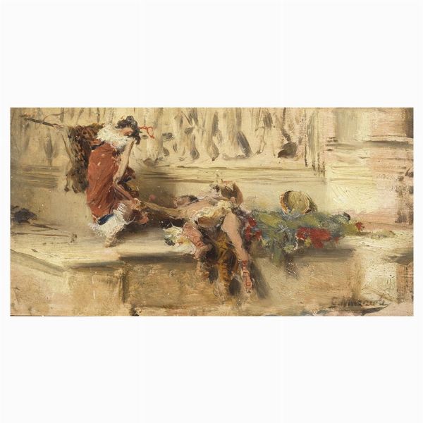 Giovanni Muzzioli  - Asta ARCADE | DIPINTI DAL XIX AL XX SECOLO - Associazione Nazionale - Case d'Asta italiane